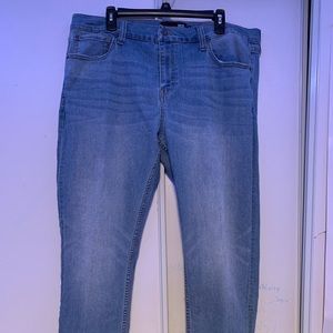 RSQ Mens Slim Straight Jeans 38x30 Blue